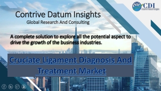 Cruciate Ligament Diagnosis And Treatment Market