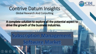Subscription Management