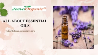 Aromatherapy - Essential Oil Medical Use by Slidesgo