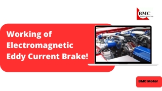 Electromagnetic Eddy Current Brake