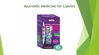 Ayurvedic Medicine for Lipoma