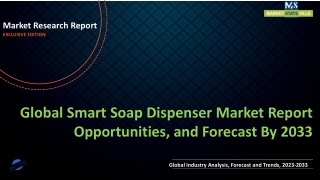 Smart Soap Dispenser Market Report Opportunities, and Forecast By 2033