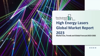 High Energy Lasers Market Size, Drivers, Trends, Restraints, Opportunities And S