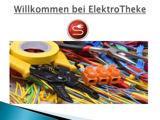 Nutzen Sie das monatliche Angebot für elektrische Komponenten | Elektro Theke