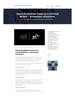 someshwarsrivastava-com-blog-how-to-breakdown-cases-as-a-criminal-writer-someshwar-srivastava-