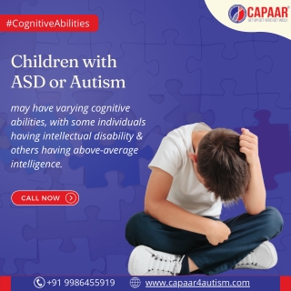 Children with ASD or Autism | Best Autism Centre in Bangalore | CAPAAR