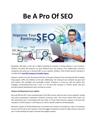Best SEO Company in New York