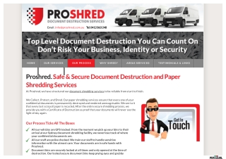 Secure Document Destruction Services in Sydney - What You Need to Know