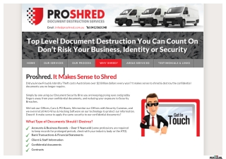 Stay Safe & Secure with Sydney's Trusted Paper Destruction Company