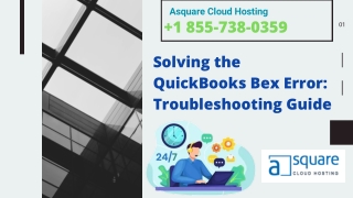 Solving the QuickBooks Bex Error Troubleshooting Guide