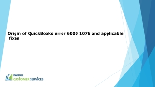 A quick and easy way to fix QuickBooks error 6000 1076