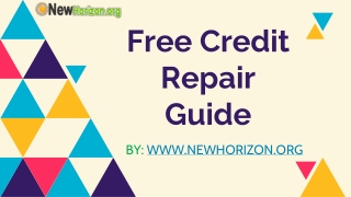 Free Credit Repair Guide