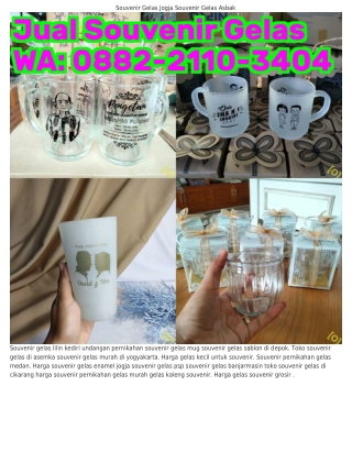 Ö882.2llÖ.౩ᏎÖᏎ (WA) Souvenir Pernikahan Gelas Di Purwokerto Souvenir Gelas Box