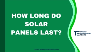 How Long do Solar Panels Last