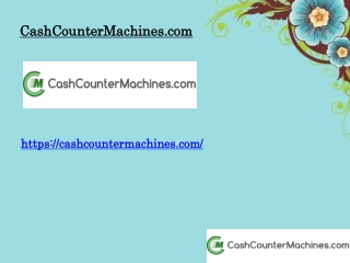 Cash Counting Machine