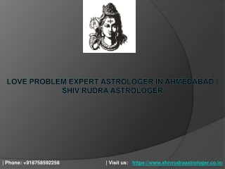 Love Problem Expert Astrologer in Ahmedabad | Shiv Rudra Astrologer