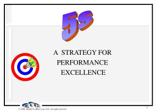 A STRATEGY FOR PERFORMANCE EXCELLENCE