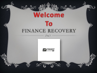 Hire A Recovery Expert - Finance Recovery