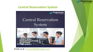 Central Reservation System