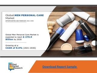 men personal care market