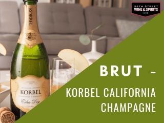 Brut - Korbel California Champagne