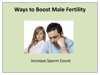 Bestselling male fertility supplement