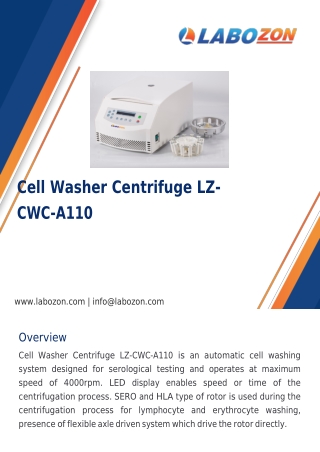 Cell-Washer-Centrifuge