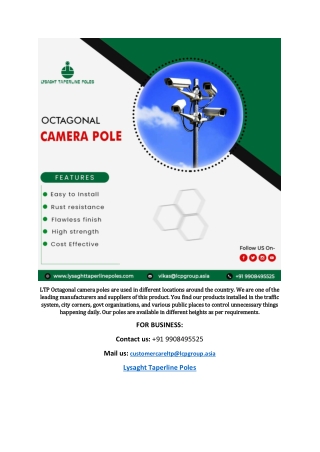 Best camera poles manufacture near me