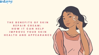 The Benefits of Skin Repair Cream