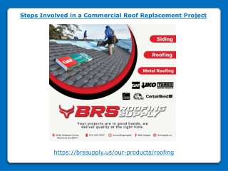 Steps Involved in a Commercial Roof Replacement Project