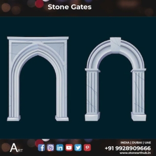 Stone Gates  - Stone Art Hub