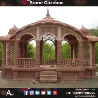 Stone Gazebos  - Stone Art Hub