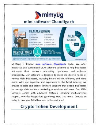 MLM Smart Contract