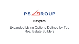 Expanded Living Options Defined by Top Real Estate Builders