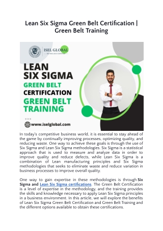 Lean Six Sigma Green Belt Certification.docx