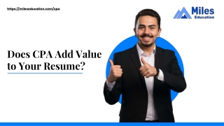How CPA Can Boost Your Career Prospects.