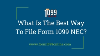 E-File 1099 NEC - File 1099 NEC For 2022 - Form 1099 Online