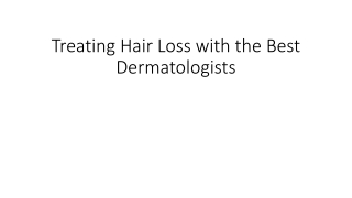 Hair loss treatment