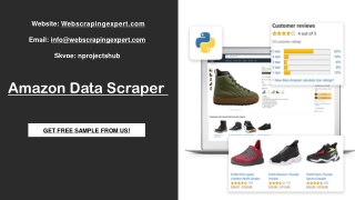 Amazon Data Scraper 