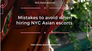 Mistakes to avoid when hiring NYC Asian models