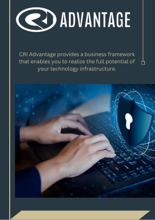 Cyber Risk Management - CRI Advantage