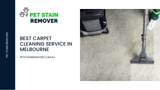 Best Carpet Cleaning Service in Melbourne