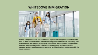 WHITEDOVE IMMIGRATION