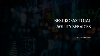 Kofax Total Agility Service Provider In The USA | Kofax Automation