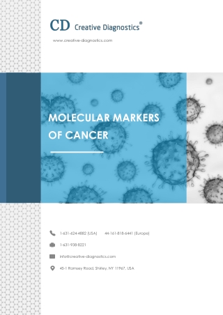 Molecular Markers of Cancer