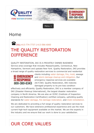 Quality Cleaning & Restoration, Inc