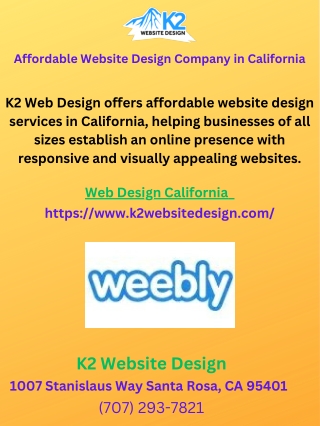 Affordable Website Design Company in California