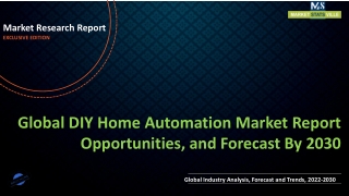 DIY Home Automation Market Report Opportunities, and Forecast By 2030