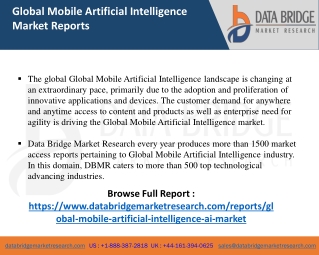 Mobile Artificial Intelligence Market -SE