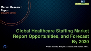 Healthcare Staffing Market Worth US$ 66.8 billion by 2030